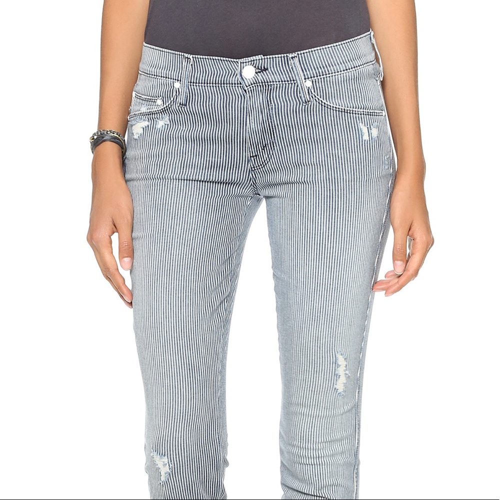 Mother jeans - Vamp wash - On the Road destroy